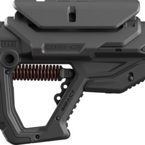 F.A.B. DEFENSE IMPACT RECOIL - BUTTSTOCK AR-15 BLK W/CHK REST
