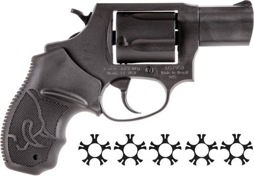 TAURUS 905 9MM 2" FS 5-SHOT - BLUED RUBBER