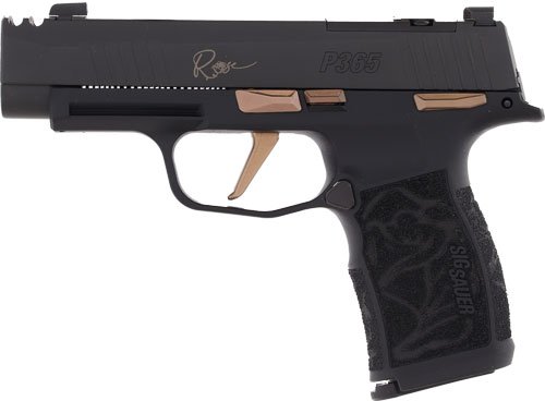 SIG P365 XL COMP 9MM 3.1" - XRAY3 OR (2)12RD ROSE KIT BLK - Image 3