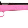 CRICKETT RIFLE G2 22LR - BLUED/PINK SYNTHETIC