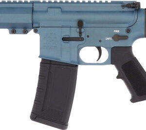Alternative view of GLFA AR15 PISTOL 223 WYLDE - 7.5" NITRIDE BARREL BLUE