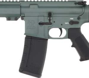 Alternative view of GLFA AR15 PISTOL 223 WYLDE - 7.5" NITRIDE BBL CHARCOAL GRN