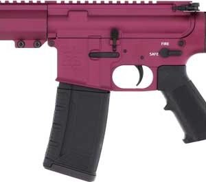 Alternative view of GLFA AR15 PISTOL 223 WYLDE - 7.5" NITRIDE BARREL BLK CHERRY