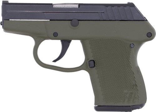 KEL-TEC P-32 32ACP DA FS - 7SH BLUED/GREEN GRIP - Image 2