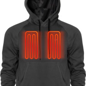 Alternative view of MOBILE WARMING MEN'S PHASE 2.0 - HOODIE DARK GRAY XX-LARGE