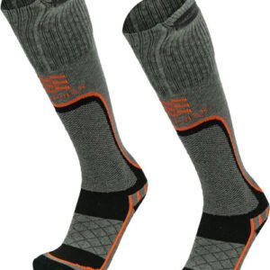 MOBILE WARMING MEN'S PREMIUM - 2.0 MERINO HTD SOCKS GRAY XL