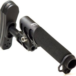 ODIN STOCK ZULU 2.0 W/PADDED - BUFFER TUBE BLACK FOR AR-15