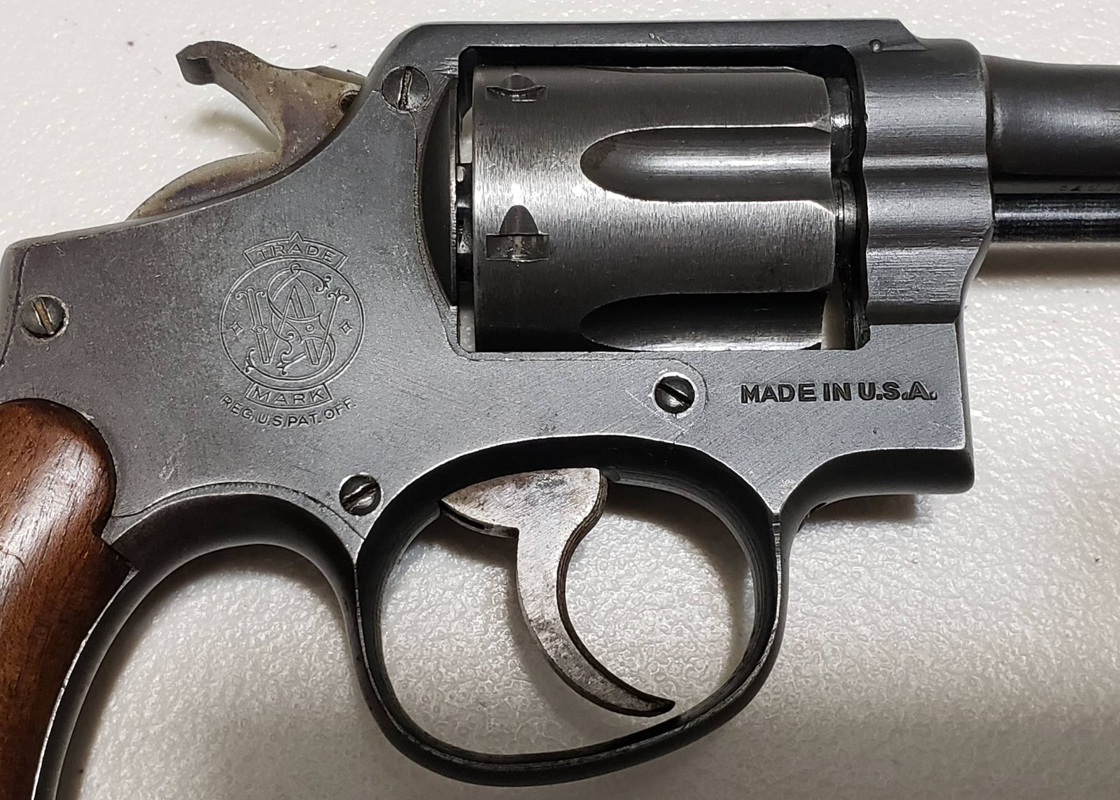 USED - Smith & Wesson Victory Revolver / 38 S&W Special CTG / 4 Inch Barrel - Image 3