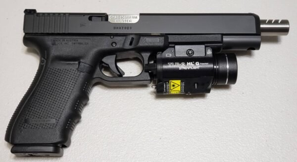 USED - Glock G40 Gen4 MOS / 10MM  / 7 Inch Ported Match Barrel / Streamlight with Green Laser