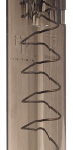 ETS MAGAZINE FOR GLOCK 9MM - 22RD CARBON SMOKE FIT 17/19/26