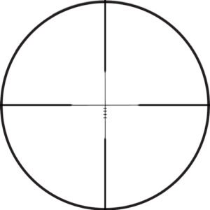 Alternative view of TRUGLO SCOPE BUCKLINE 3-9X32MM - BDC BLACK W/WEAVER RINGS