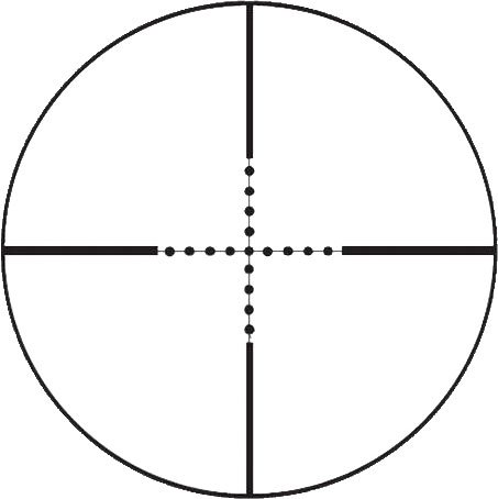 BSA TACTICAL WEAPON SCOPE - 4X30MM W/RINGS MIL-DOT BLK - Image 2