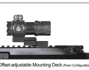 Alternative view of UTG RED DOT 4.0 MOA DOT 30MM - WITH INTEGRAL QD MOUNT