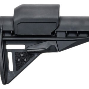 BCM STOCK ASSEMBLY - MOD 3 - WITH STOCK RISERS - BLACK