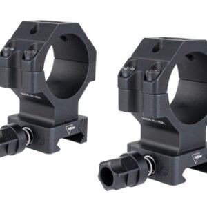 SCOPE RINGS W/ Q-LOC - BLACK, EXTRA TALL, FITS 30MM TUBES, 1.4"H