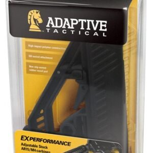 Alternative view of ADAPTIVE TACTICAL STOCK AR-15 - MIL-SPEC POLYMER BLACK