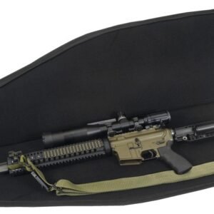 Alternative view of US PEACEKEEPER 35" MSR CASE BL - 4 MAG POUCHES 600 DENIER BLACK