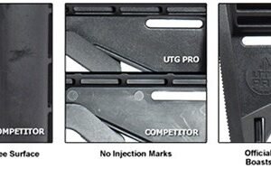 Alternative view of UTG STOCK ASSEMBLY AR-15 BLACK - 6 POSITION MIL-SPEC